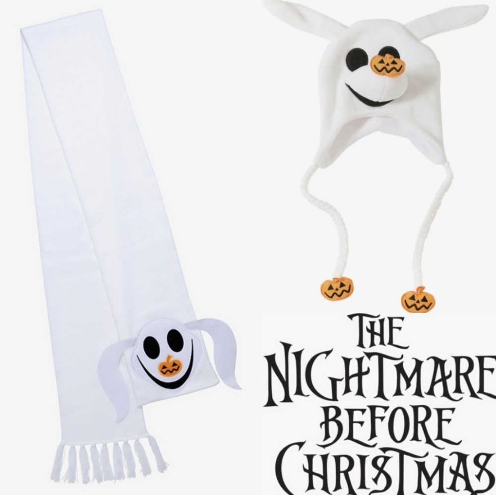 🆕 Disney NBC Zero Beanie & Scarf 2pc Set